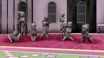 Preview 4 of Cousins Get Horney - ASFR MMD 2b 02(MMD004)