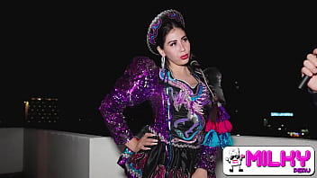 Preview 3 of Mms Xxc Vdeoi - I&#039_m your bitch,  I&#039_m your cachera bitch! Caporal dancing milf caught in public.