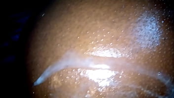 Preview 4 of Lesbie S Dildo - Watch How Ebony Slut Takes Anal Cock,  Loads Of Cunt Poured Inside Her Ass Hole (POV)