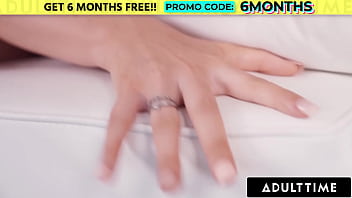 Preview 1 of Sunny Leone Fuck In A Pink Dress - ADULT TIME - Redhead PAWG Madison Morgan Cums So Hard Her Eyes Roll Back When She Twerks On The Dick