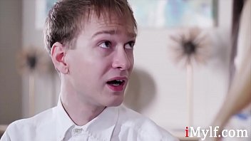 Preview 1 of Choot Fhat - step Mom Pays &#039_s Tutor With Her Tits- Kennedy Kressler