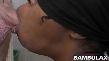 Preview 3 of Urdu Maids Sisters - Ebony mouth sucks big cock and swallows a big load
