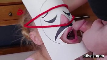 Preview 2 of 18 Yo Alo - Horny teen was taken in anal assylum for painful treatment