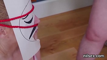 Preview 4 of 18 Yo Alo - Horny teen was taken in anal assylum for painful treatment