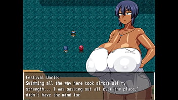 Preview 3 of Top Thai Live 1 - Tanned Girl Natsuki [ HENTAI Game ] Ep.16 happy ending with lord impregnaria defeated !