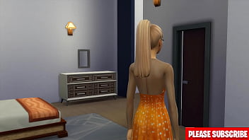 Preview 2 of Machine Sex Butt - True Story - Widowed StepMom catches her virgin Stepson masturbating and after that she offered herself to him to be the first woman he had sex with