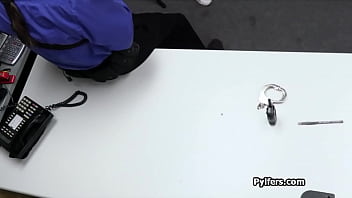 Preview 1 of Maad Jalpari - Inked necklace thief fucked hard on the desk