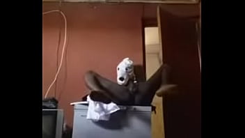 Preview 2 of Sunam Kappur - Security guard fuck me on a fridge