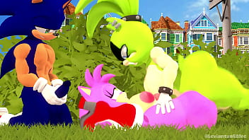 Preview 2 of Zaber Dasti Xxt - Surge X Amy X Sonic leviantan581re