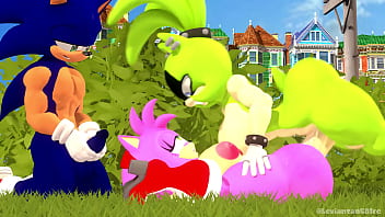 Preview 1 of Zaber Dasti Xxt - Surge X Amy X Sonic leviantan581re
