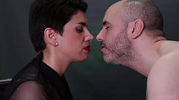 Preview 1 of Kate Sexy Transgender - Cum dripping from mouth