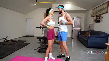 Preview 1 of Locail Xxx Bangala - Latin MILF&#039_s Squirting Orgasm Getting Fucked By Her Spotter - Penny Barber | MILF5