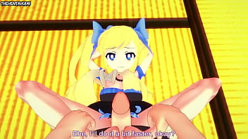 Preview 2 of Mobilestanu - Hentai POV Feet Powerpuff Girls Bubbles
