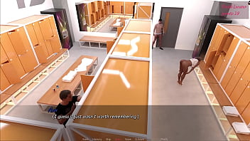 Preview 3 of Tube Videos Les Mres Nol - Fetish Locator #10 - StepSister Watches Me Masturbate In The Shower
