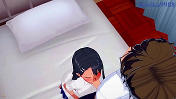 Preview 1 of Horne Blond - Hayase Nagatoro and Senpai intense sex. - Don&#039_t Toy with Me,  Miss Nagatoro Hentai