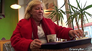 Preview 1 of Baiou - Picked up chubby grandma gets hairy pussy drilled