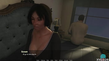 Preview 4 of Big Titty Hairy Vanessa - AWAY FROME HOME #162 &bull_ Sucking nipples is a good start for the day