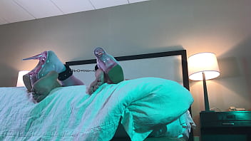 Preview 4 of Lena Anderson Porn Video - Trans Woman in Chastity and Bondage Fucked