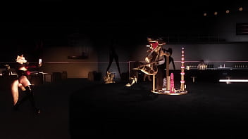 Preview 2 of Gianna Clip - Ryo&#039_s Adventure: Red Robin Lounge - Machine Table