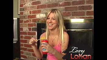 Preview 1 of American Sex Veodies - Lexy Lohan with natural tits Bubble play