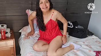 Preview 2 of Wife Car Gangbang - Aprendiendo a tocarme el co&ntilde_o