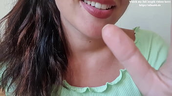 Preview 1 of Nadia Ali Hot Porn Sex - German Girflriend sucks your big dick Roleplay JOI (GERMAN DIRTY TALK)