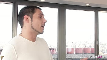 Preview 1 of Xnxx Bf Hd Vido - Stressed boss get two Big Boobs MILF bitches to the office for an FFM threesome