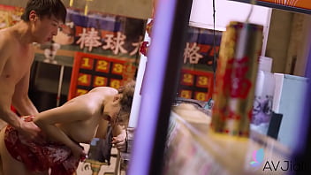 Preview 4 of Busty Japanese Uncensored - Chinese chick, with big tits Li Nana had hot sex with guy.