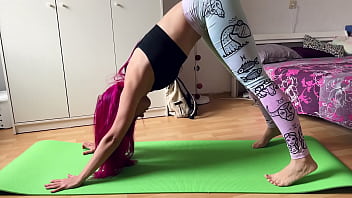 Preview 1 of 4th July On - Best Tease To Make You Explode: Strip Dance After Slow Sexy Yoga