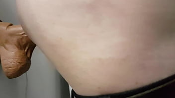 Preview 1 of Lunnex Lex - Me fucking myself with a dildo and a buttplug at the same time at work