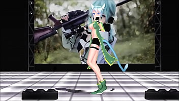 Preview 4 of Italian Intime 8 - Sinon sword art online mmd