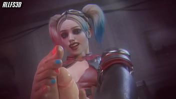 Preview 4 of Sex Videos Bazzer - Harley Quinn Footjob