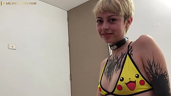 Preview 1 of 3gp Sax Animal Fuck - la puta de mi hermanastra llega cachonda de fiesta y quiere que la folle - babe blonde