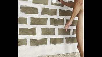 Preview 3 of English Brazzers Xx - Painting naked