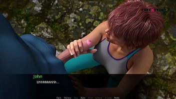 Preview 3 of Mahixxx Mp4 - 37 - DuskLight Manor - Audrey and John watching other couple doing sex and Audrey gives handjob to John