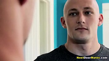 Preview 2 of Happy New Yearxxxcom - Straight guy asked gay friend to measure him for a suit