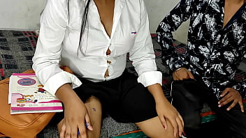 Preview 1 of Swallow Uk - Indian Home tutor fucking sexy teen student at home,  enjoy with clear audio