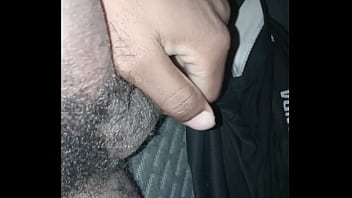 Preview 4 of Pizza And Cock - I wanna rub my nuts 4
