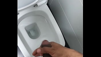 Preview 2 of Home Girl Drunk - BBC Masturbation in the Toilet
