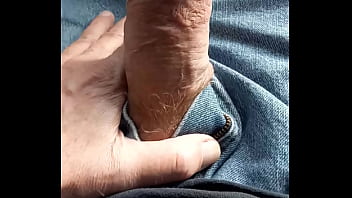 Preview 2 of Sexbevis - Playing with my dick in public parking lot