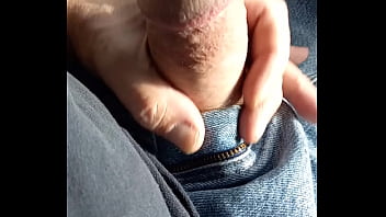 Preview 3 of Sexbevis - Playing with my dick in public parking lot