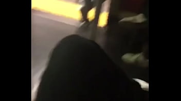 Preview 3 of Hyjab Arab - Big ass girl on train