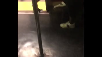 Preview 4 of Hyjab Arab - Big ass girl on train