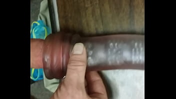 Preview 1 of C Penis - Fucking my masturbation sleeve at work