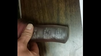 Preview 4 of C Penis - Fucking my masturbation sleeve at work
