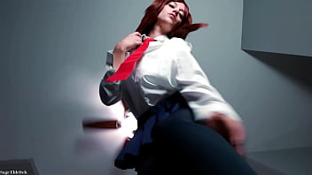 Preview 2 of Incrst Gameshow - Uraraka Ochako Executrixxx [Pantyhose &amp_ Heels] Sage Eldritch