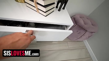 Preview 1 of Russian Mom Big Ass - Cum Crazed StepSister Rips Off Condom For a Better Feel&hellip_