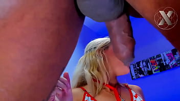 Preview 4 of Crazywap Com - Cheating sluts share this big black cock and eat it whole