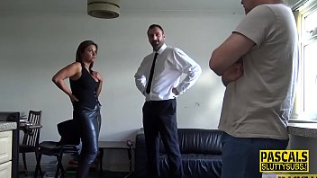 Preview 2 of Strassen Casting - Kinky slut blows Pascal Whites pole