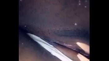 Preview 1 of Smart Teen Gangbang - Sexy Ebony Solo Masturbation